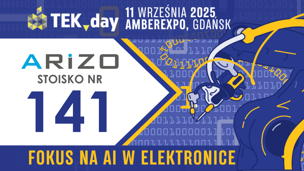 Arizo na TEK.day Gdańsk 2025 – spotkajmy się na stoisku nr 101!