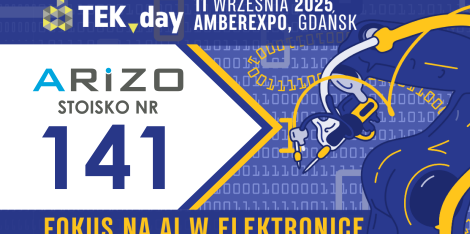 Arizo na TEK.day Gdańsk 2025 – spotkajmy się na stoisku nr 101!