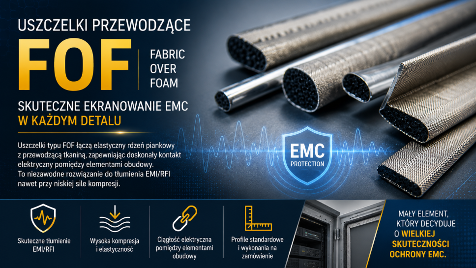 Niewielka uszczelka, ogromne znaczenie dla skuteczności ekranowania EMC