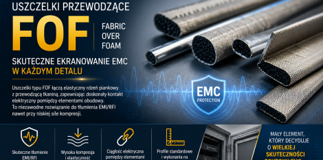 Niewielka uszczelka, ogromne znaczenie dla skuteczności ekranowania EMC